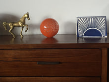 Load image into Gallery viewer, Egyptian Sunrise: Frame-able Block Print Greeting Card | Five Sustainable Blank Greeting Cards Each a Limited Edition Print. Signed & Numbered.