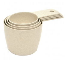 Load image into Gallery viewer, Sustainable Wheat Straw Measuring Cup Set | Fast Shipping from the US!