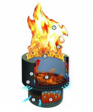 Load image into Gallery viewer, Sustainable Wood Pellet Stainless Steel Fire Pit | Fast Shipping from the US!