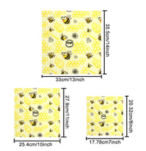 Load image into Gallery viewer, Sustainable Reusable Beeswax Cloth | Keep Food Fresh and Seal Containers
