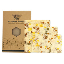 Load image into Gallery viewer, Sustainable EcoFriendly Reusable Beeswax Cloth | Keep Food Fresh and Seal Containers