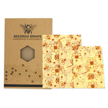 Load image into Gallery viewer, Sustainable EcoFriendly Reusable Beeswax Cloth | Keep Food Fresh and Seal Containers
