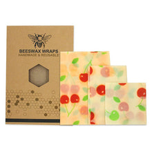 Load image into Gallery viewer, Sustainable EcoFriendly Reusable Beeswax Cloth | Keep Food Fresh and Seal Containers