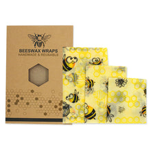 Load image into Gallery viewer, Sustainable EcoFriendly Reusable Beeswax Cloth |  Keep Food Fresh and Seal Containers
