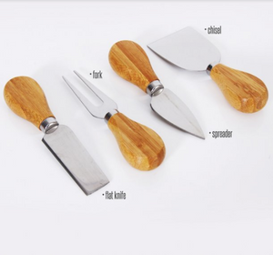 Sustainable Bamboo Cutting Board with Drawer for Knife Set | Fast Shipping from the US!