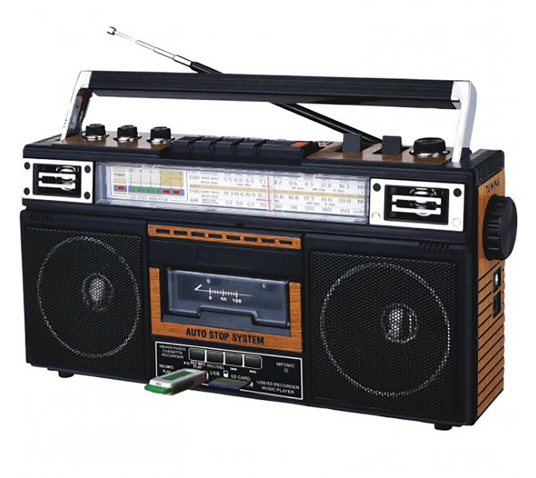 Radio and Cassette Player with Bluetooth | Fast Shipping from the US!