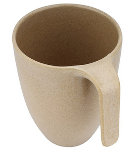 Sustainable Eco-Friendly Rice Husk Large Coffee Mug with Handle