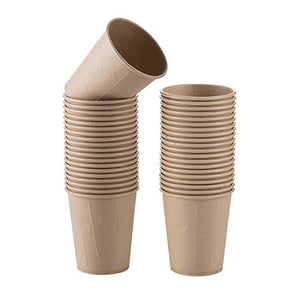 EcoFriendly Sustainable Bamboo Cups 50 pcs. Set | Disposable | Biodegradable