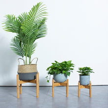 Load image into Gallery viewer, EcoFriendly Bamboo Garden Plant Stand | Indoor | Outdoor Use
